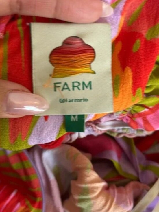 FARM Rio Colorful Tropical Midi Dress - Picture 4 of 5